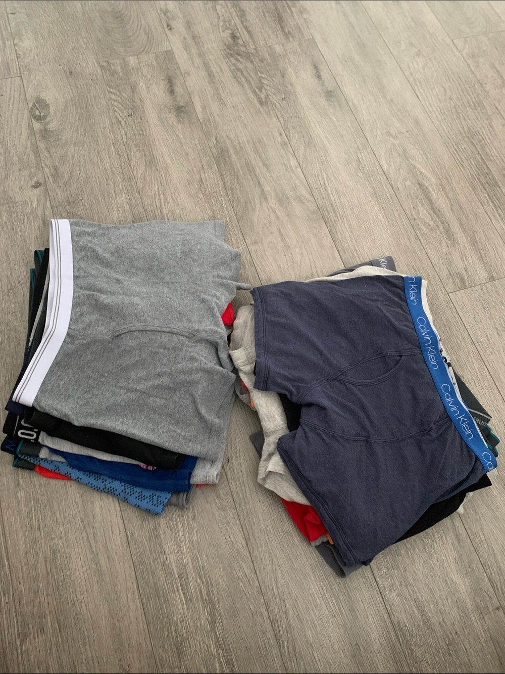 Lot of 27 Calvin Klein and More Boxer Briefs good condition 40% only washed